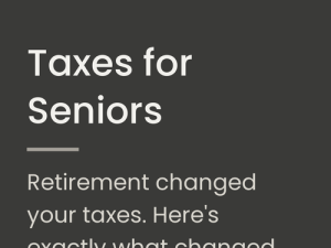 Tax fot senior