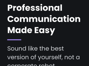 Professional communication made easy